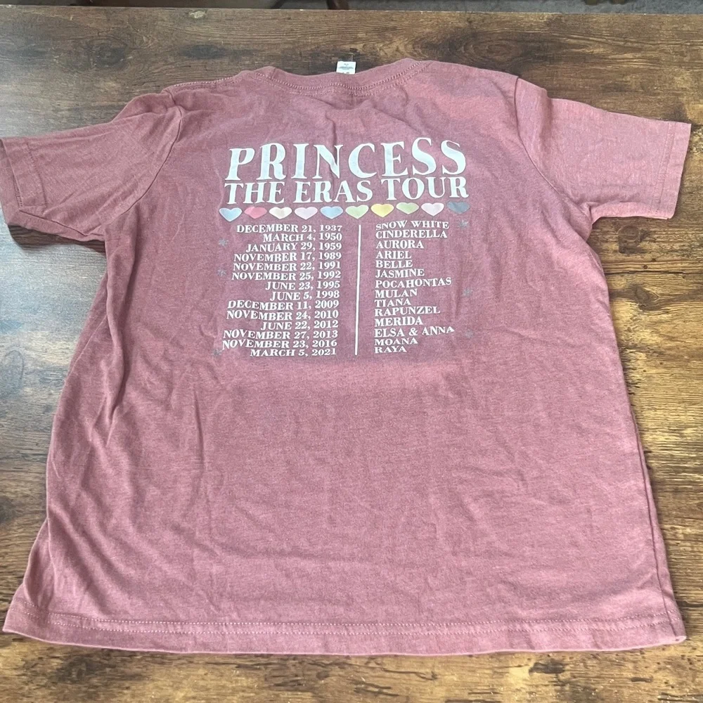 Charming Princess Tour Kids T-Shirt - Rose - Picture 4 of 5